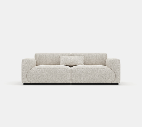 S167矮扶手雙位組合